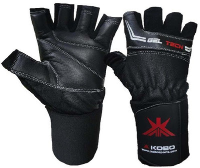 

Kobo WTG-01BLK Weight Training Gym & Fitness Gloves (, Black