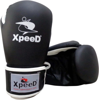 XpeeD Pro Style Training Boxing Gloves(Black)