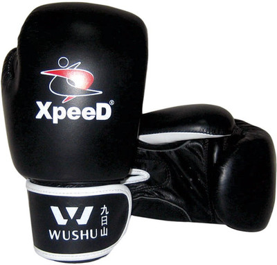 

Xpeed Wushu Boxing Gloves (Free Size, Black, White)