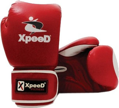 XpeeD Moulded Terminator Boxing Gloves(Red)