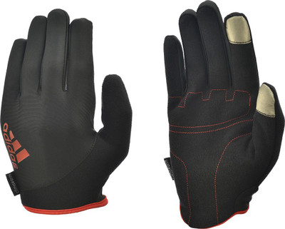 

ADIDAS Long Fingered Gloves Gym & Fitness Gloves (, Black, Red