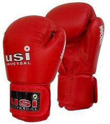 

USI Immortal Amateur Competition Boxing Gloves (Free Size, Red)