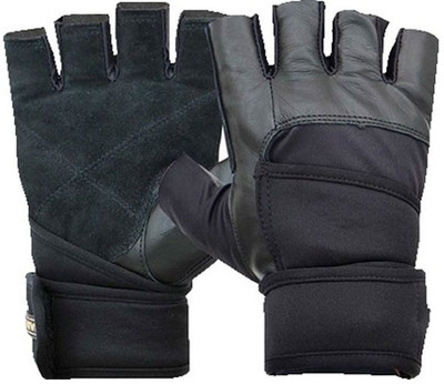 

Nivia Pro Wrap(GG-921) Gym & Fitness Gloves (, Black