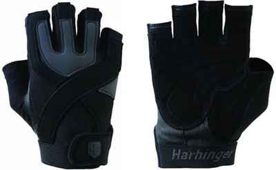 

Harbinger Fitness Mens Training Grip Gym & Fitness Gloves (, Black