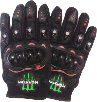 

Monster Full Finger Driving Gloves(Black