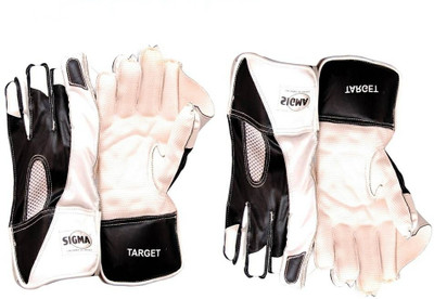 

Sigma Target 2 Wicket Keeping Gloves (M, Multicolor), White