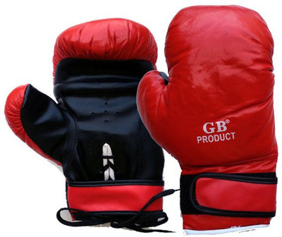 

GB PRODUCT Boxing Gloves (Free Size, Red)