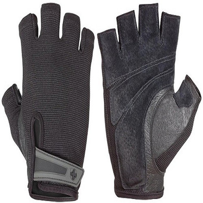 

Harbinger Fitness RealLeather15540 Gym & Fitness Gloves (, Black