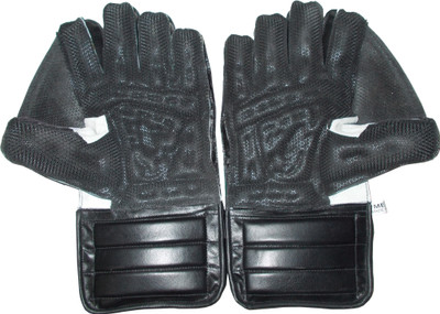 

BDM Aero Dynamic Wicket Keeping Gloves (Black, White)