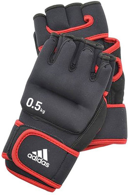 

ADIDAS Weighted Gym & Fitness Gloves (, Black, Red