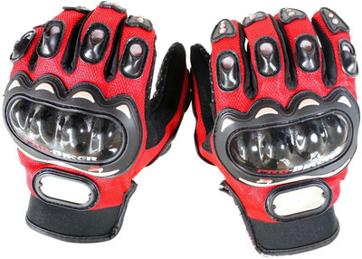 

Pa PRO-BIKERZ-RED-ATT-(FULL-FINGERED)-XXL-Q8228 Cycling Gloves (XXL, Red)