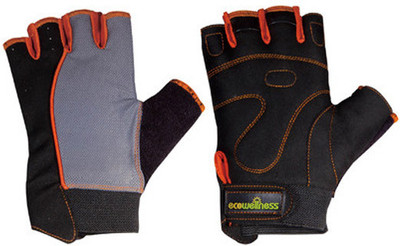 

Ecowellness Aerobic Gym & Fitness Gloves (L, Black)