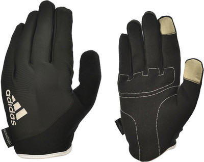 

ADIDAS Long Fingered Gloves Gym & Fitness Gloves (, Black, White