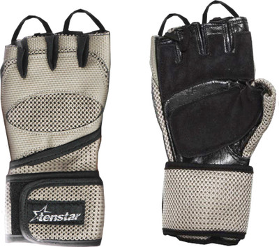

Tenstar Multipurpose Unisex Gym & Fitness Gloves (, Black, Grey, Balck;grey