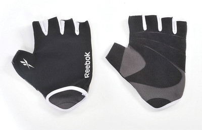 

REEBOK Elements Gym & Fitness Gloves (Free Size, Black, White)