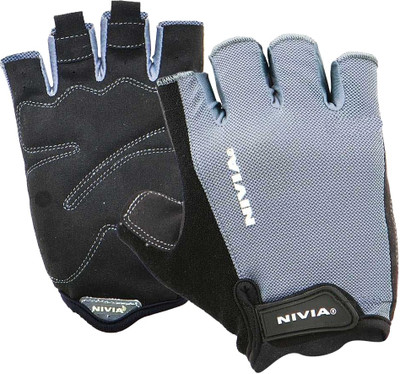 

Nivia Python Gym & Fitness Gloves (, Black, Grey, Multicolor