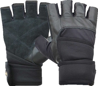 

Nivia Pro Wrap Gym Gym & Fitness Gloves (, Multicolor, Black