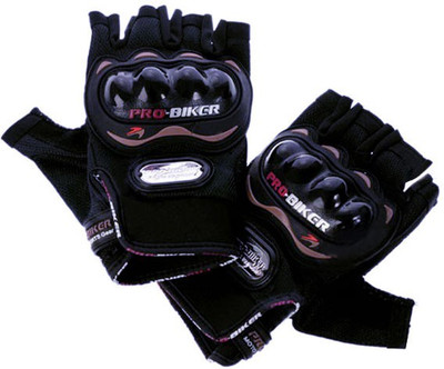 Biker gloves half sales cut
