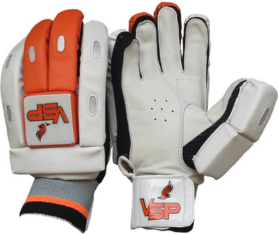 

VSP Brio Batting Gloves (Boys, White, Orange), Orange;white
