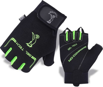 

COCKATOO WLG12-Green Gym & Fitness Gloves (XL, Multicolor)