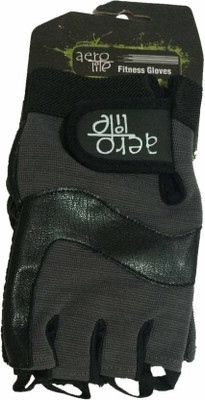 

Aerolite CRSFTR220802 Gym & Fitness Gloves (L, Grey)