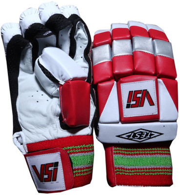 

VSI Test Batting Gloves (Free Size, Red)