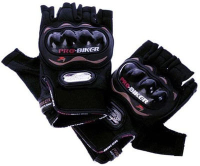 

M.R. Trading Pro Biker Riding Gloves (XL, Black)