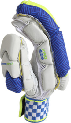 

Gray Nicolls Omega XRD GN10 Batting Gloves (M, White, Blue), Blue;white