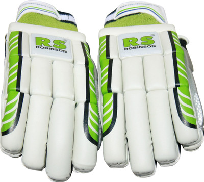 

RS Robinson Green Batting Gloves (Men, Green)