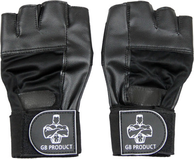 

GB BEST Beginner Gym & Fitness Gloves (Free Size, Black)
