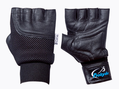 Prokyde Beta Curve Gym & Fitness Gloves(Black)
