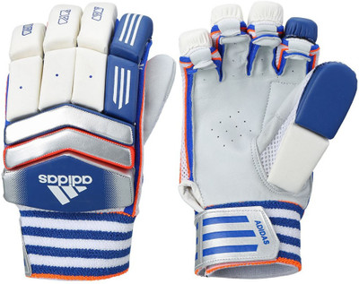 

ADIDAS BG ROOKIE V1 16 Batting Gloves (M, White, Blue, Red), Blue;red;white