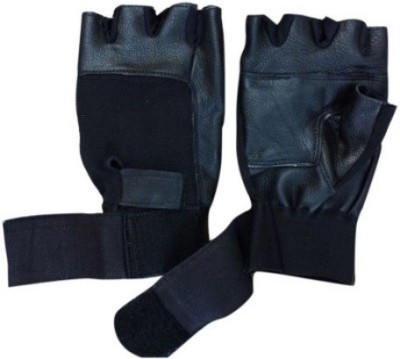 Real Choice Glovesblack Gym & Fitness Gloves(Black)