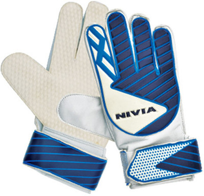 Nivia Armour (GG-892) Goalkeeping Gloves (, White, Blue, Blue;white
