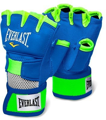 

Everlast Evergel Boxing Gloves (L, Blue, Green)