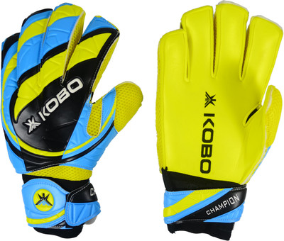 

Kobo Champion Goalkeeping Gloves (S, Blue, Yellow, Black), Black;blue;yellow