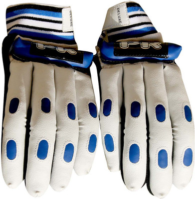 

PR DELUXE Batting Gloves (Free Size, White)