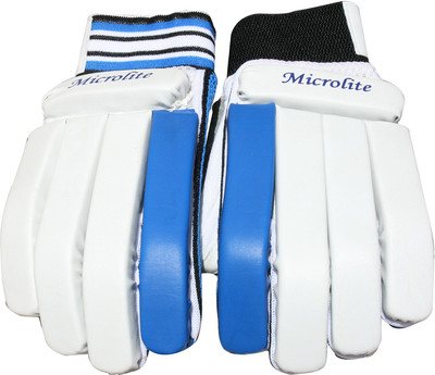 

RS Robinson Microlite Batting Gloves (Boys, White, Blue), Blue;white