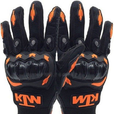 CASTTLE ENTERPRISES KTM MC08 Driving Gloves(Black, Orange)