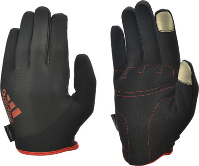 

ADIDAS Long Fingered Gloves Gym & Fitness Gloves (, Black, Red