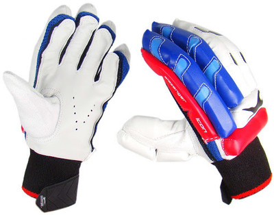 

Slazenger Classic Icon Youth Batting Gloves (M, White, Blue), Multicolor