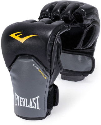 

Everlast MMA Competition STYLE Martial Art Gloves (L, Black, Grey)