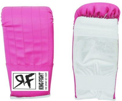 

Ring Fight Punching Gloves Boxing Gloves (L, Pink, White)