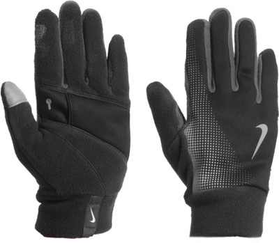

Nike Thermal Running Gloves (M, Black, Black)