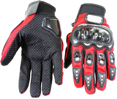 

Pa PRO-BIKERZ-RED-ATT-(FULL-FINGERED)-XXL-Q8231 Cycling Gloves (XXL, Red)