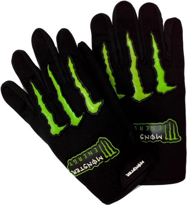 

Monster Comfort Driving Driving Gloves (XL, Black, Green)