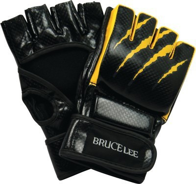 

Bruce Lee Signature Grapping Boxing Gloves (L, Yellow)
