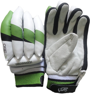 

Kookaburra Kahuna 350 Batting Gloves (Youth, White, Orange, Black), Black;orange;white