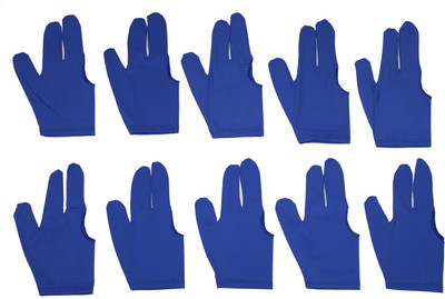 

Billiedge PACK OF 10 Billiard Gloves (, Blue