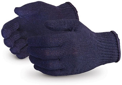 

Navkar Cotton Knitted Riding Gloves (, Blue